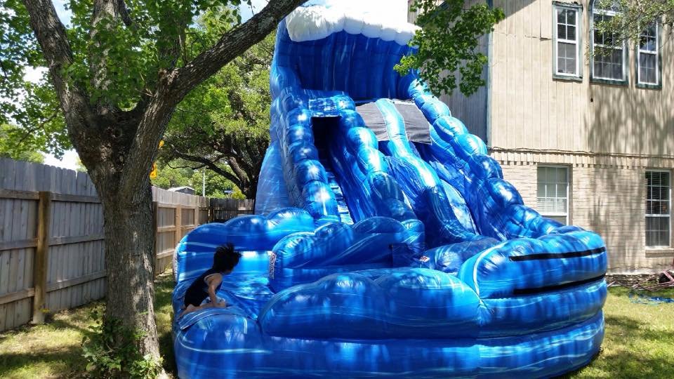 Monster Wave Dual Lane Water Slide