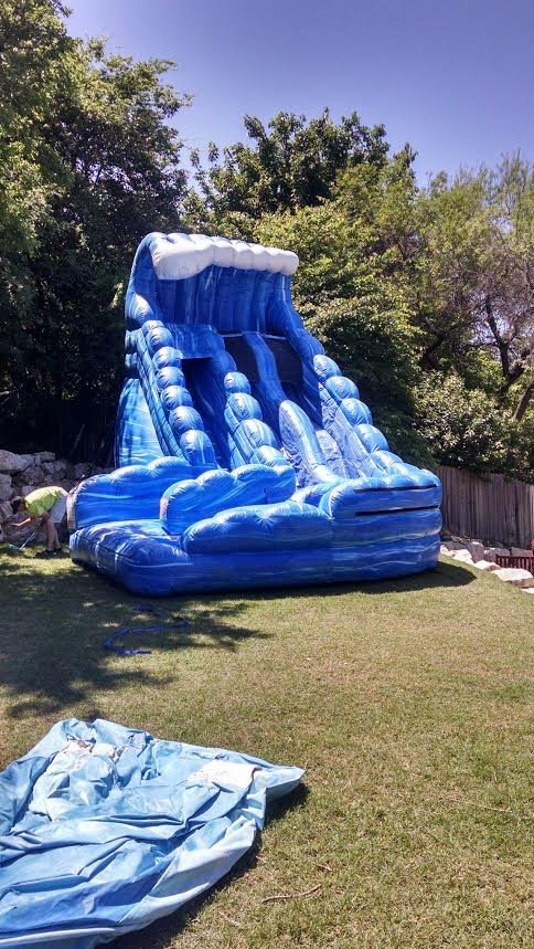 Monster Wave Dual Lane Water Slide