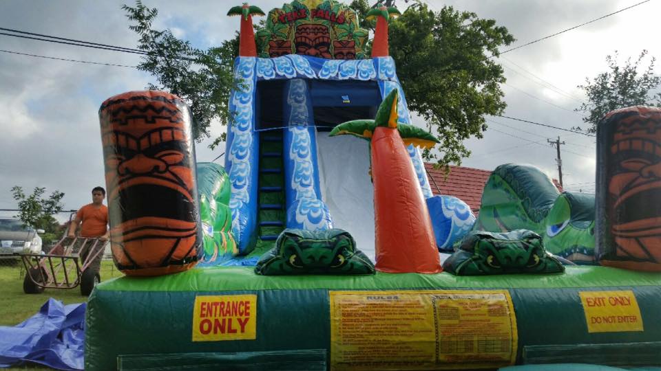 Tiki Falls Dry/Water Slide