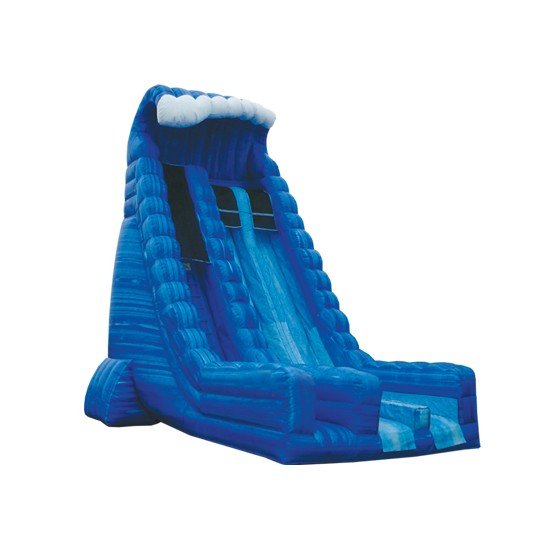 27 blue crush dual lane dry slide