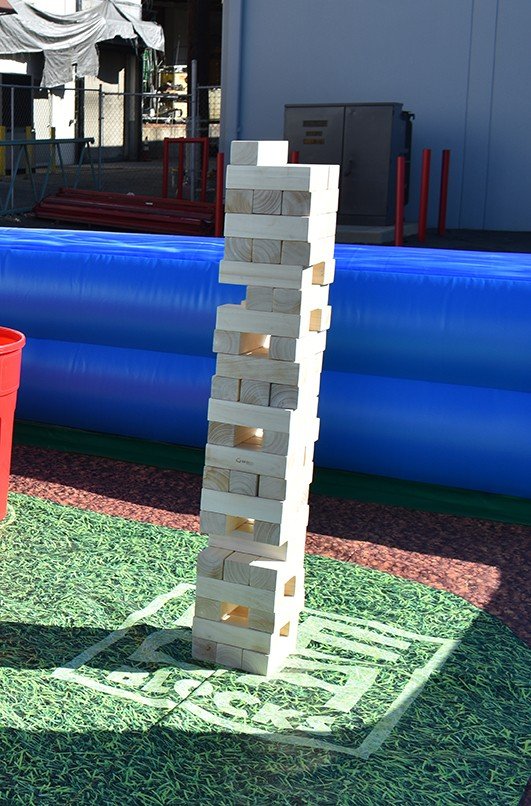 Lawn games jenga