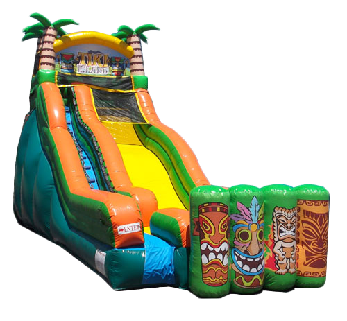 tiki island water slide Slide