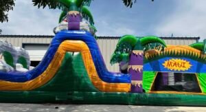 maui obstacle course Slide