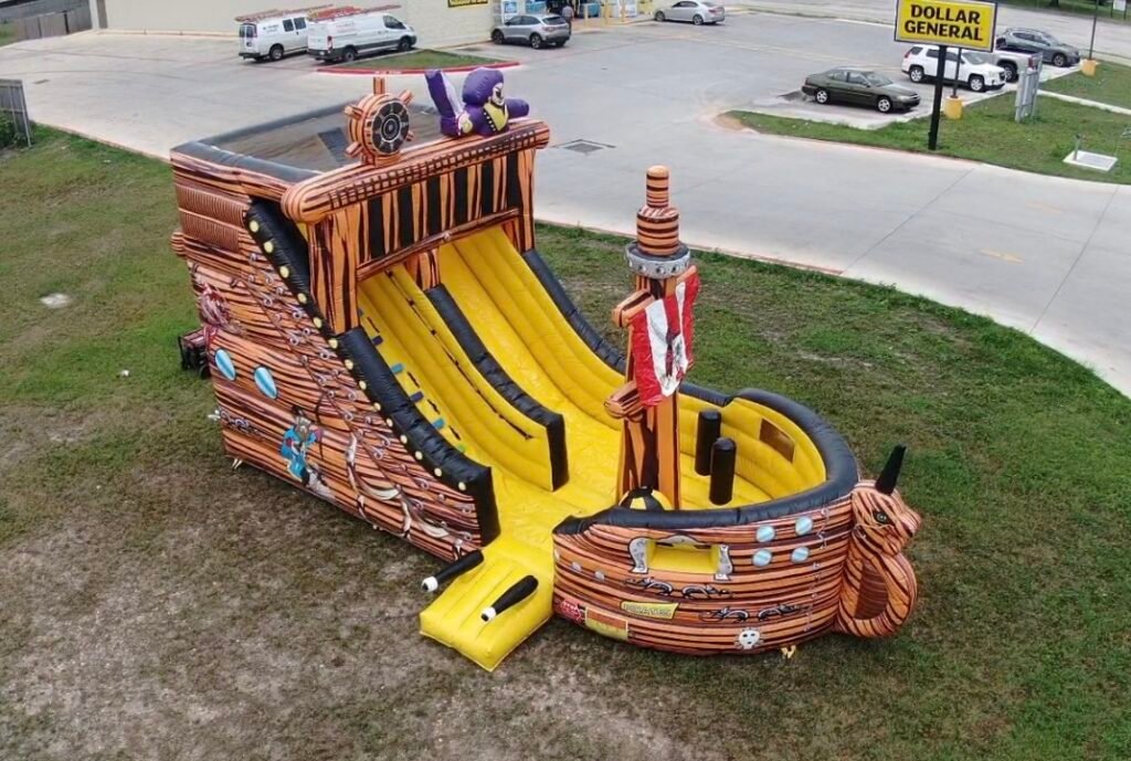 pirate ship slide Slide
