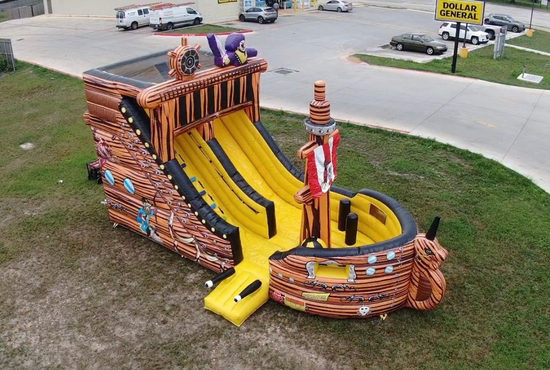 pirate ship slide Slide